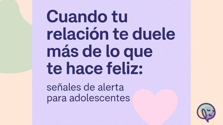 Relación tóxica adolescente